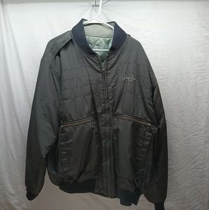 Sean John black and gray reversible bomber jacket. Size 2X